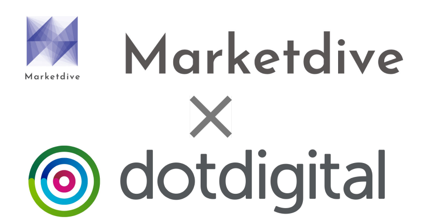 Logos mixed with Marketdive and Dotdigital