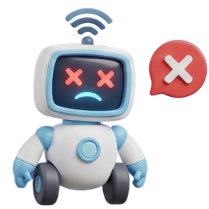 困っているおっぷくん